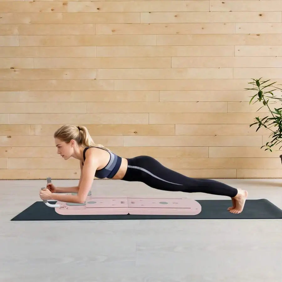 All-in-One Pilates Board | Reformer-Style Full-Body Workout Equipment