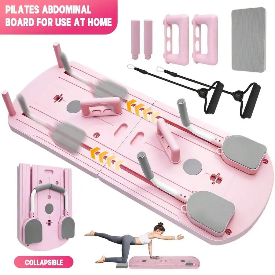All-in-One Pilates Board | Reformer-Style Full-Body Workout Equipment